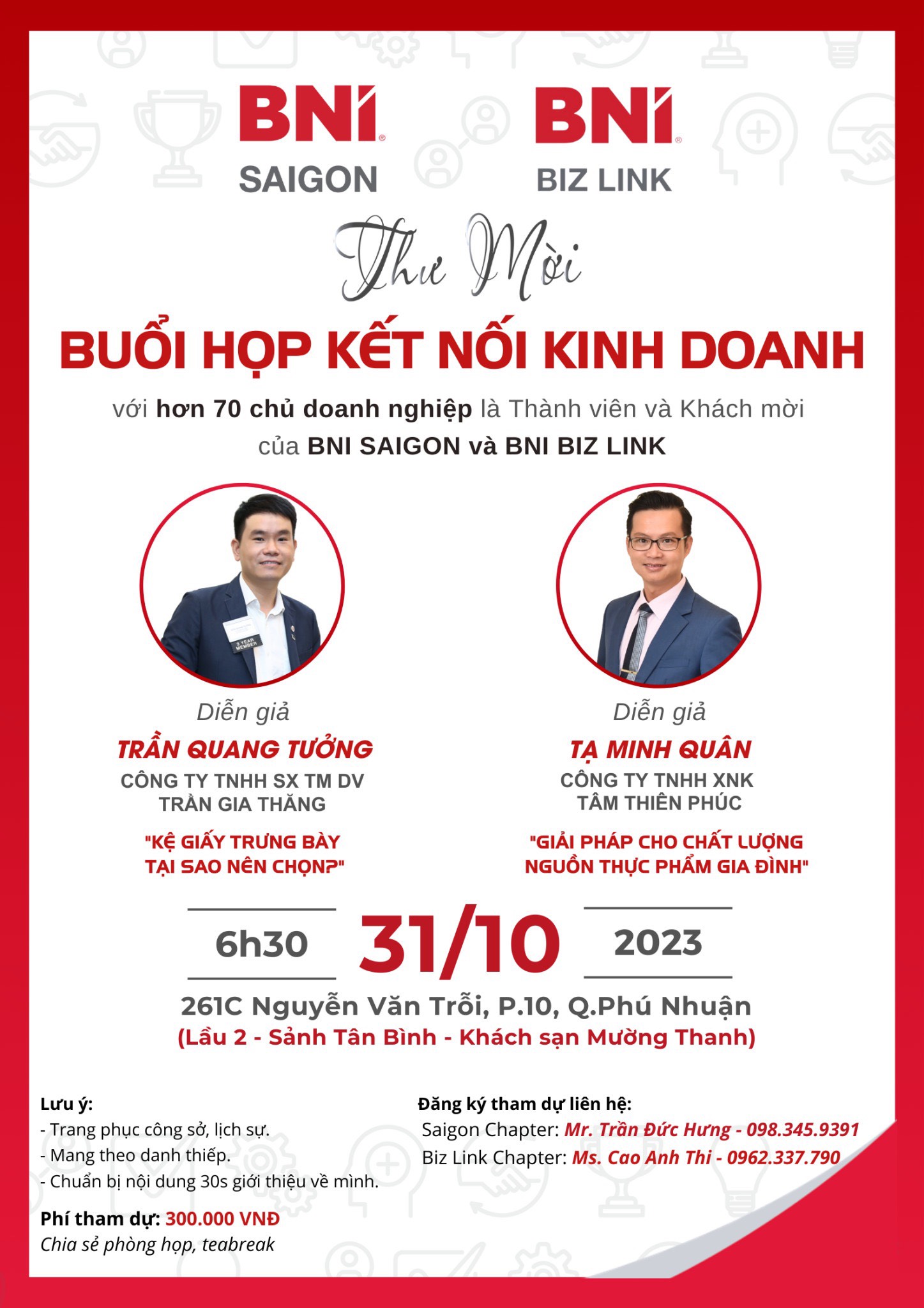 Buổi họp chapter 31/10